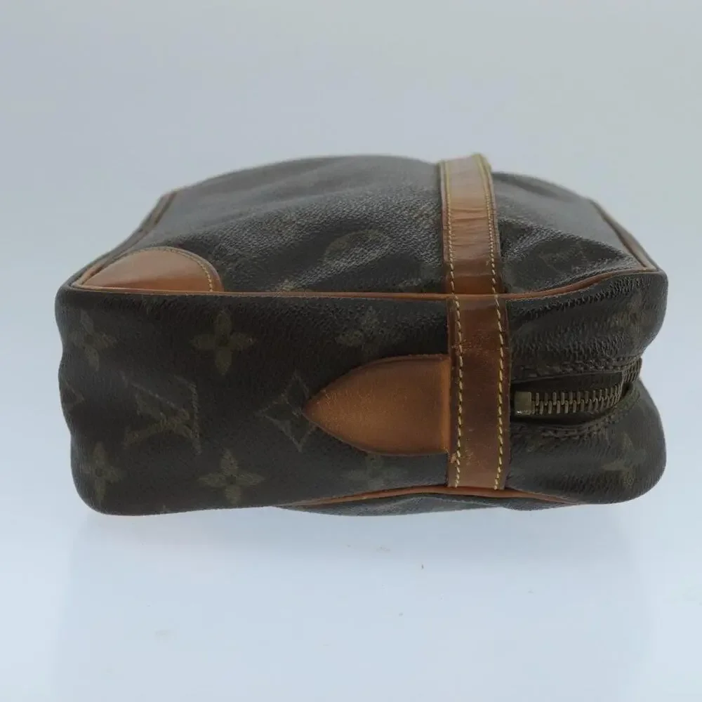 Louis Vuitton Monogram Compiegne 28 Clutch Bag Brown